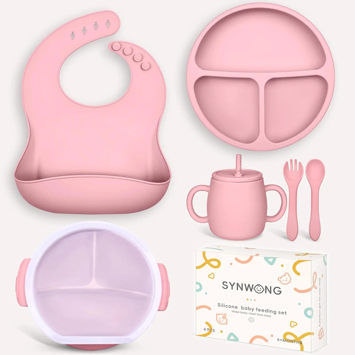 Silicone Baby Feeding Set