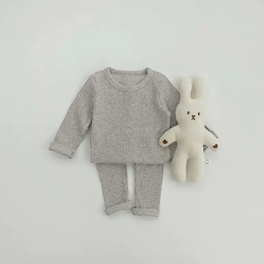 Neutral Baby Pajamas Set