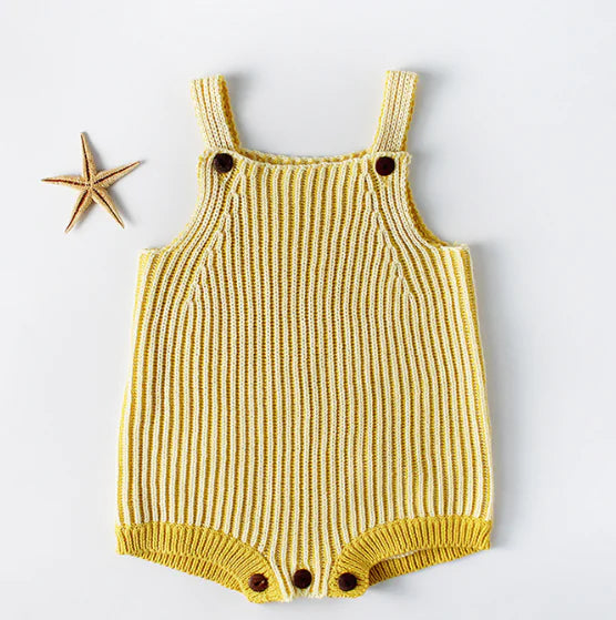 Knitted romper