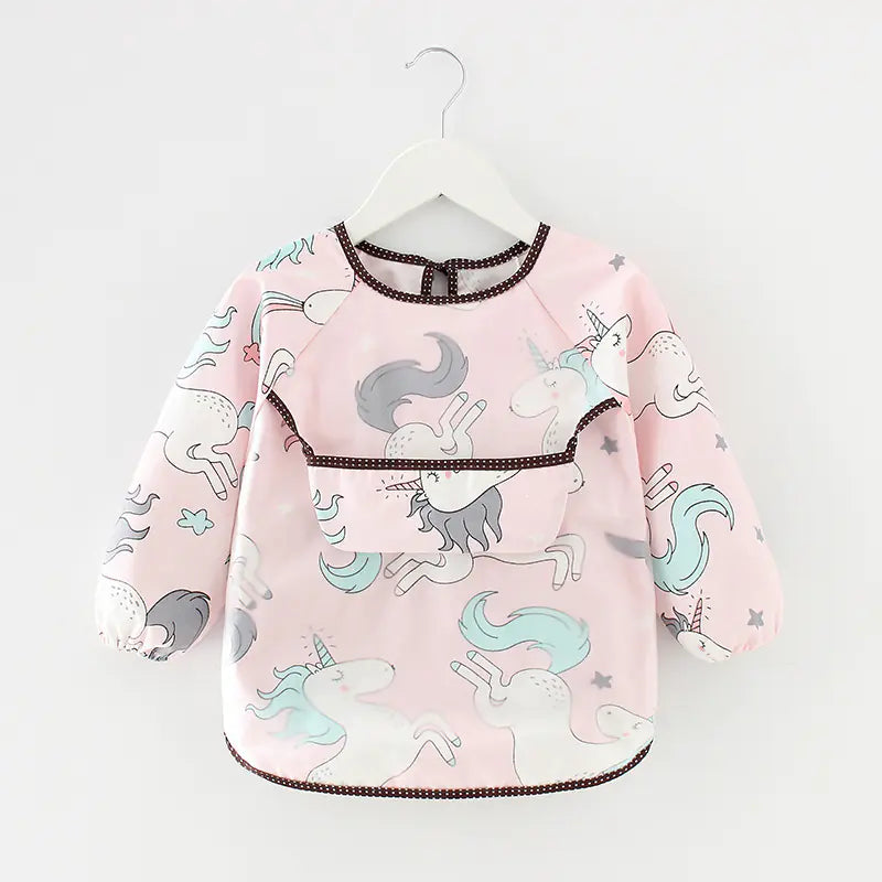 Waterproof Long Sleeve Kids Smock