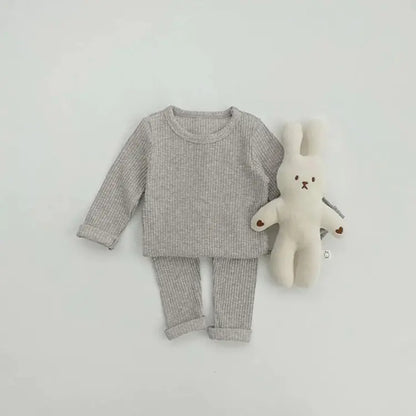 Neutral Baby Pajamas Set