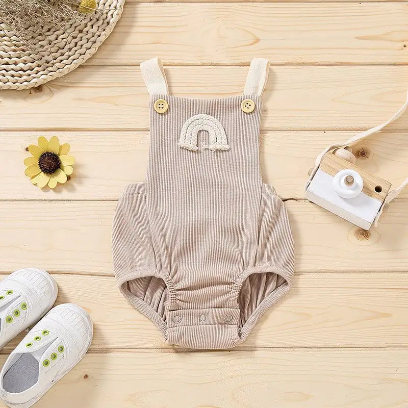 Rainbow baby romper
