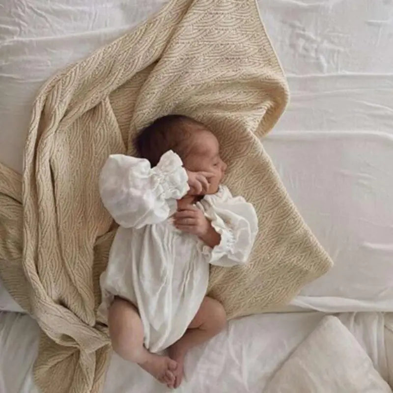 Ruffle sleeve romper