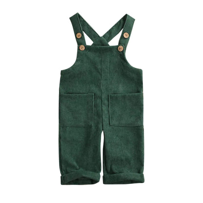 Corduroy overalls