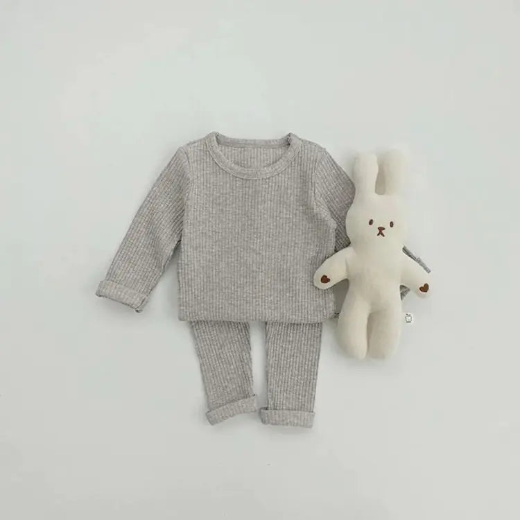 Neutral Baby Pajamas Set