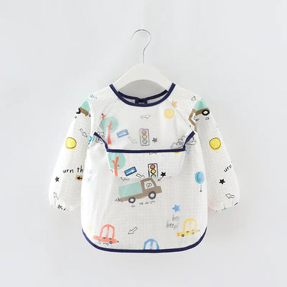 Waterproof Long Sleeve Kids Smock