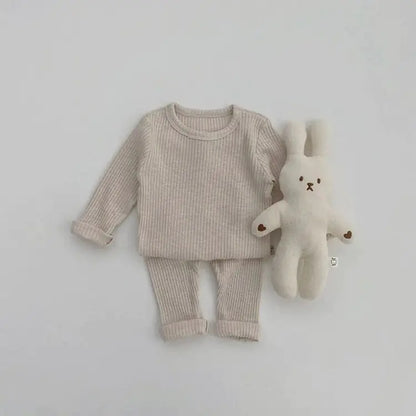 Neutral Baby Pajamas Set