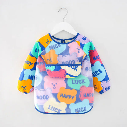 Waterproof Long Sleeve Kids Smock
