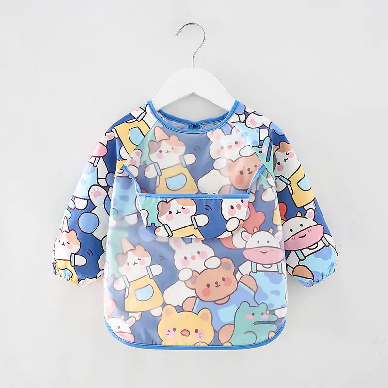 Waterproof Long Sleeve Kids Smock