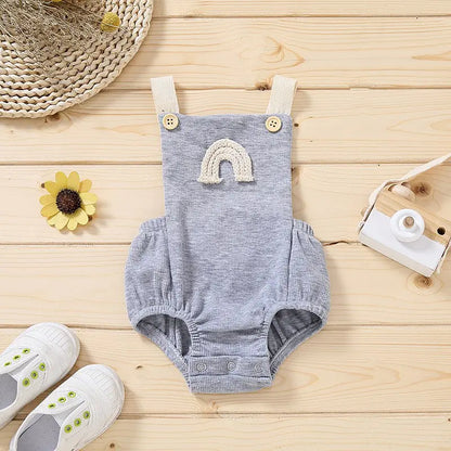 Rainbow baby romper