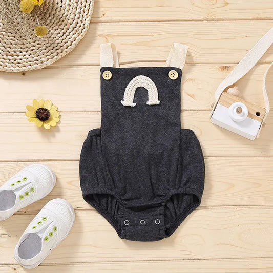 Rainbow baby romper